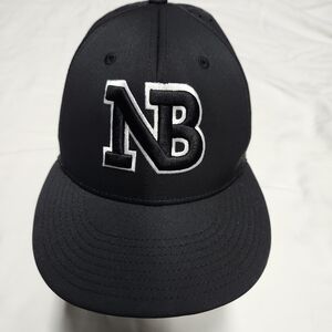 New Balance Black Cap with White Logo
